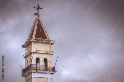 Saint Dionysios bell tower in Zakhyntos