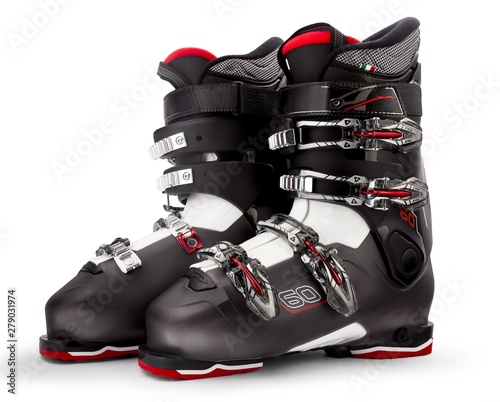 Pair of ski boots photo