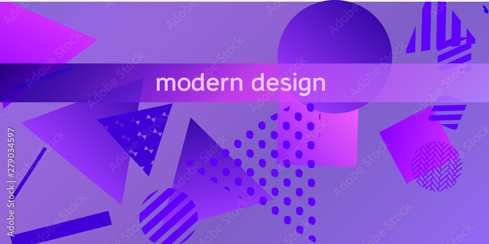 Obraz premium Geometric abstract background.