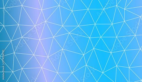 Abstract illustration with an elegant triangles. Template for your banner. Vector illustration. Creative gradient color photo