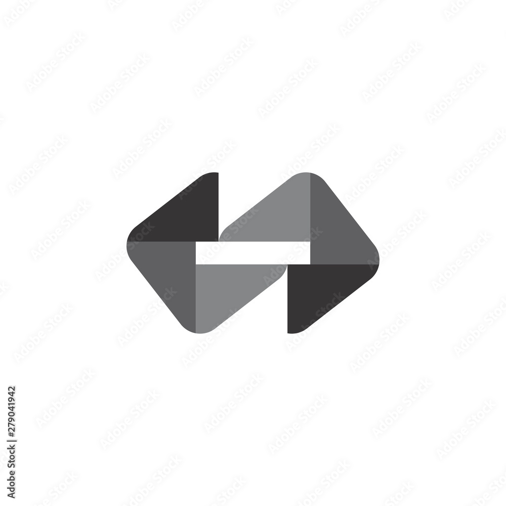 quare Letter S logo design vector quare Letter S logo design vector