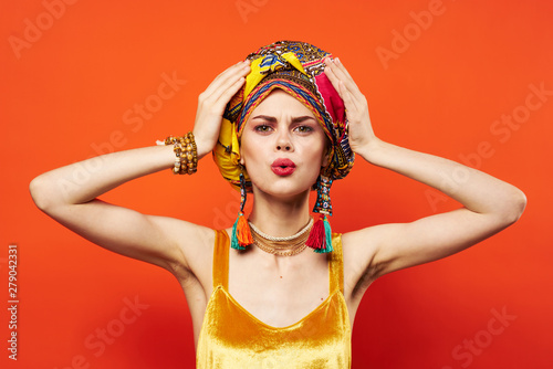 young woman with headphones listening to music © SHOTPRIME STUDIO