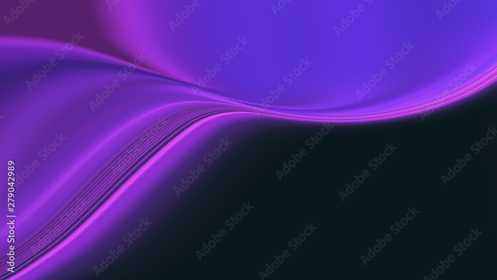 Energy effect. Beautiful abstract background. .Stylish illustration with neon waves. .Composition with fantasy streaks. .Light geometric elements. Hypnotic swirls..
