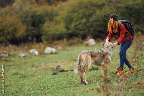 woman with dog in the park © SHOTPRIME STUDIO