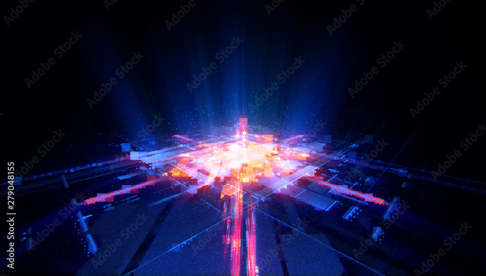 Empty podium. Disco panel. Rays view. Show magic party. Sports style. .Bright space. Stand square. Vivid stage. Exhibition space. Core..Demo place. 3d render. Glint check scene. Glare bright blocks. Empty podium. Disco panel. Rays view. Show magic party. Sports style. .Bright space. Stand square. Vivid stage. Exhibition space. Core..Demo place. 3d render. Glint check scene. Glare bright blocks.