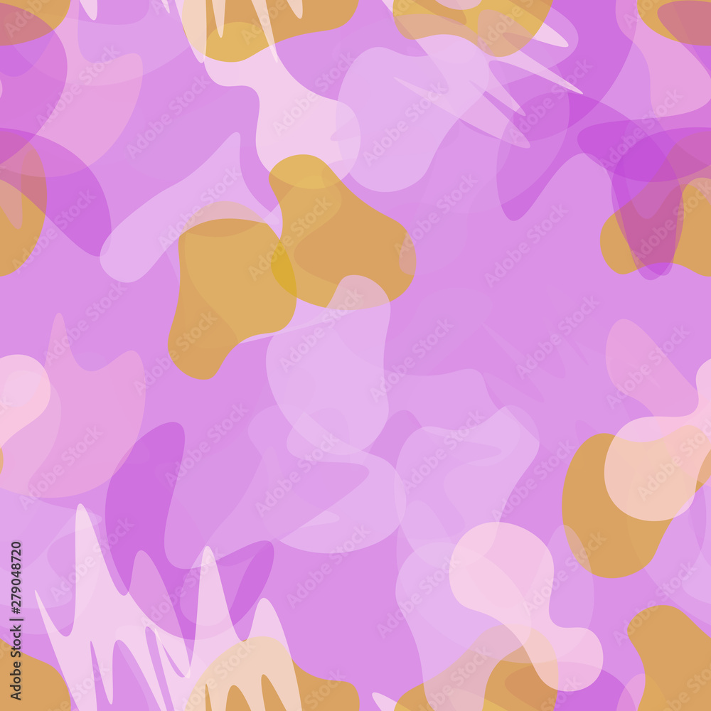 Fototapeta premium Camouflage Seamless Pattern. Military Camouflage