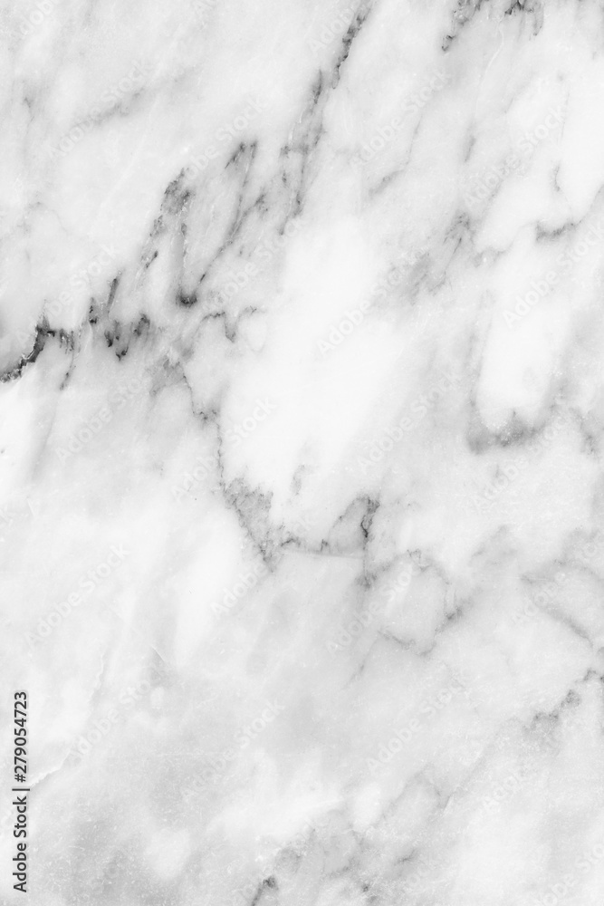 Fototapeta premium White marble texture background pattern with high resolution.