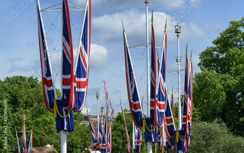 Konstfotografi The flags of the United Kingdom