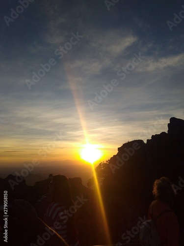 Sunshine afetrnoon observatório observatory's Serra da Piedade Brasil Brazil Minas Gerais  photo