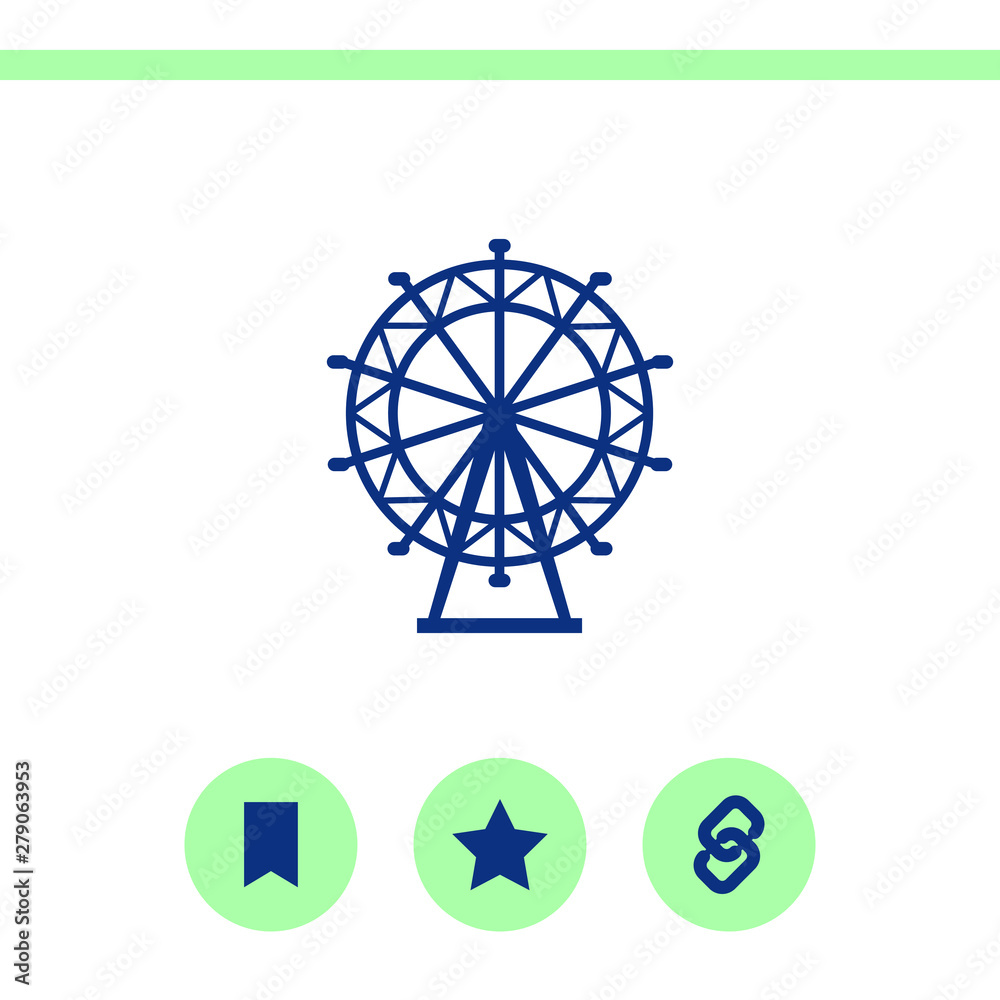 Simple flat icon on white background.