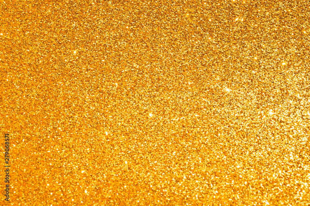shiny of golden glitter abstract background	