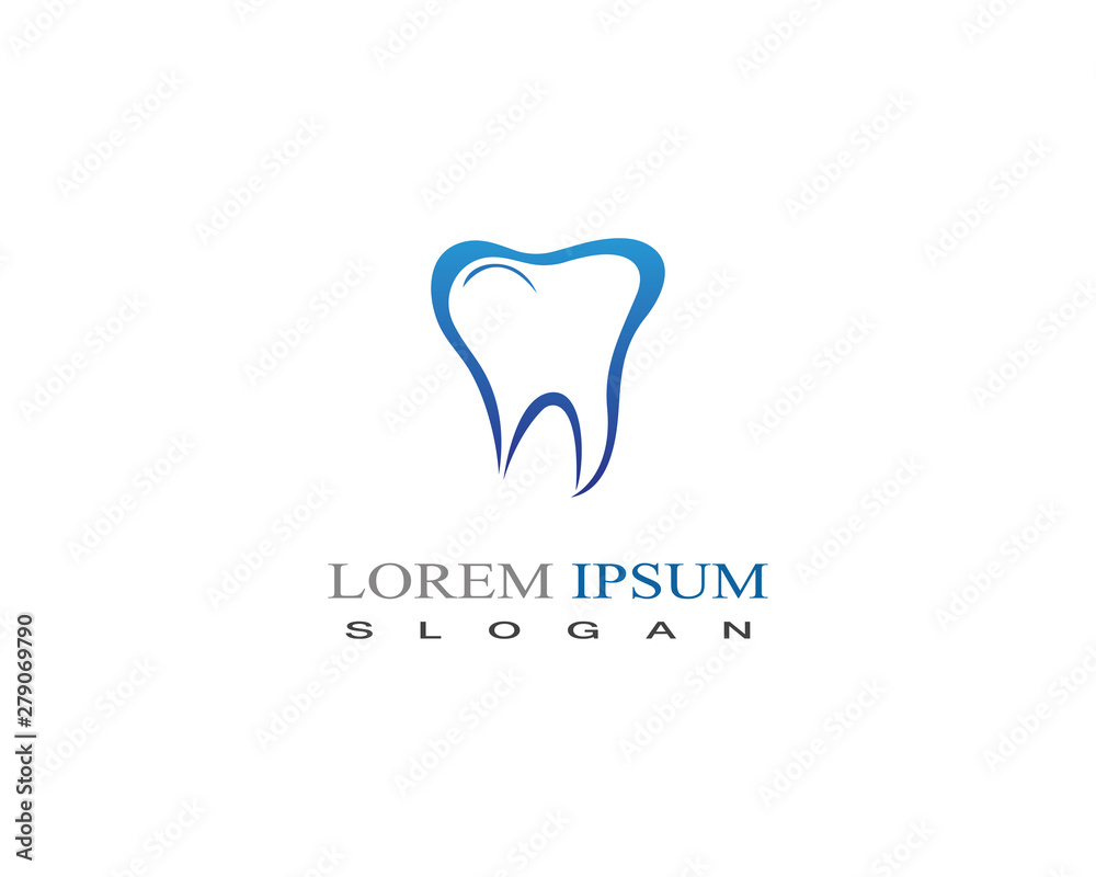 Dental logo design template icon Dental logo design template icon