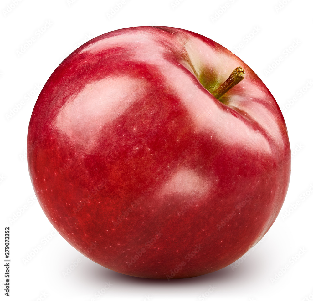 Red apple isolated on white Red apple isolated on white