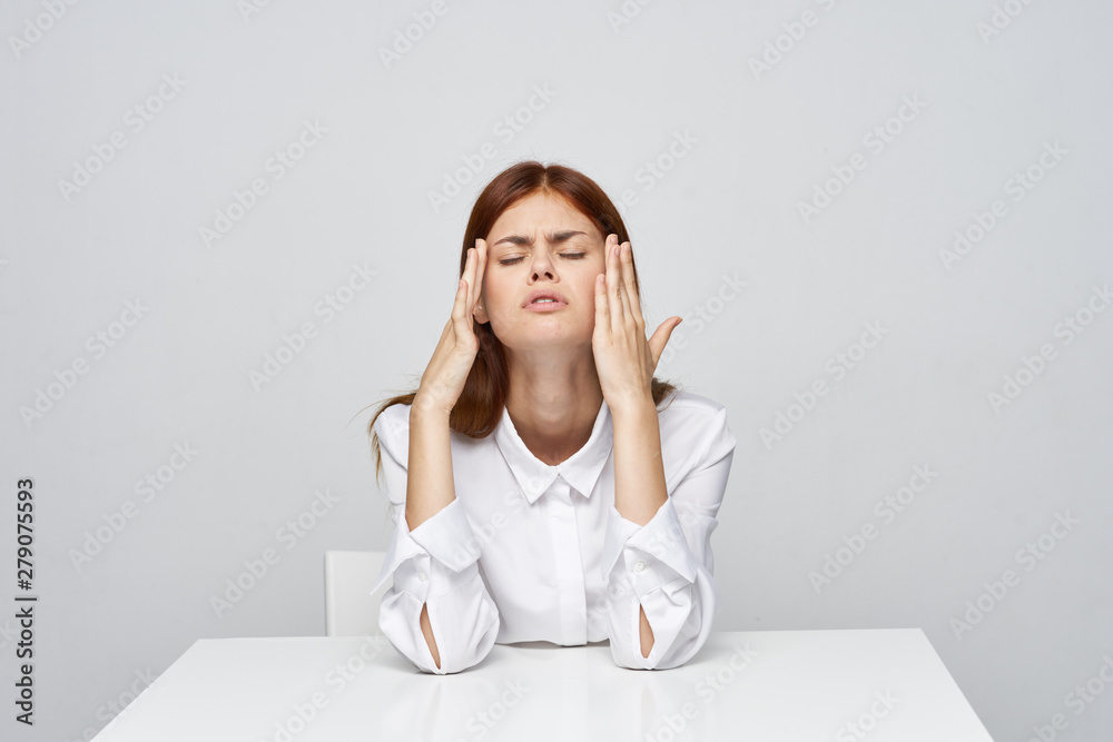 portrait of a young woman