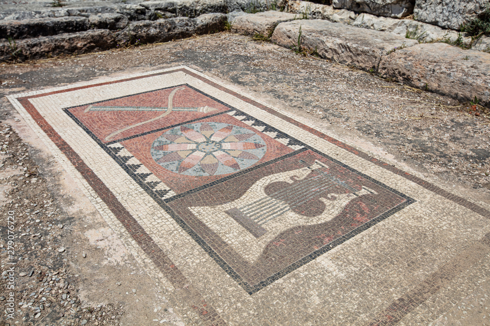 Bouleuterion in Letoon Ancient City. Mugla, Turkey