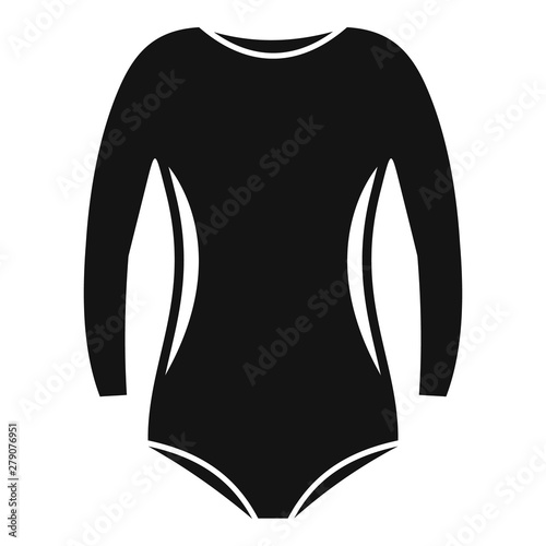 Rhythmic gymnastics clothes icon. Simple illustration of rhythmic gymnastics clothes vector icon for web design isolated on white background
