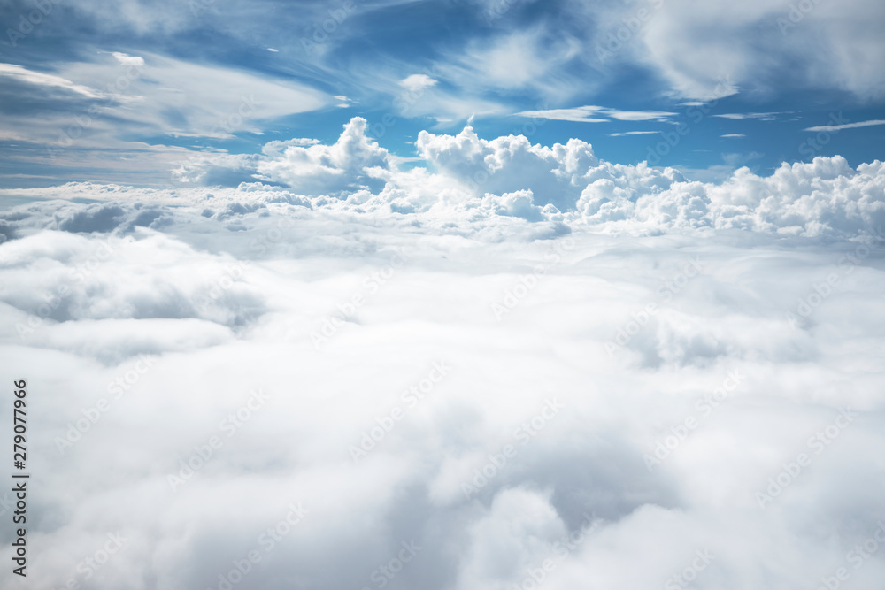 雲の上から見える空の景色 Stock Photo Adobe Stock 雲の上から見える空の景色 Stock Photo Adobe Stock