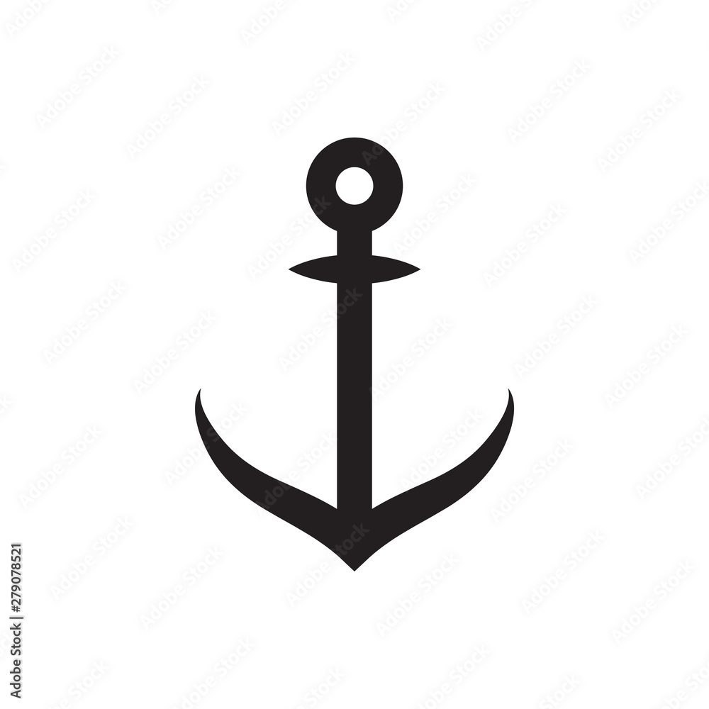 Anchor icon graphic design template vector illustration Anchor icon graphic design template vector illustration