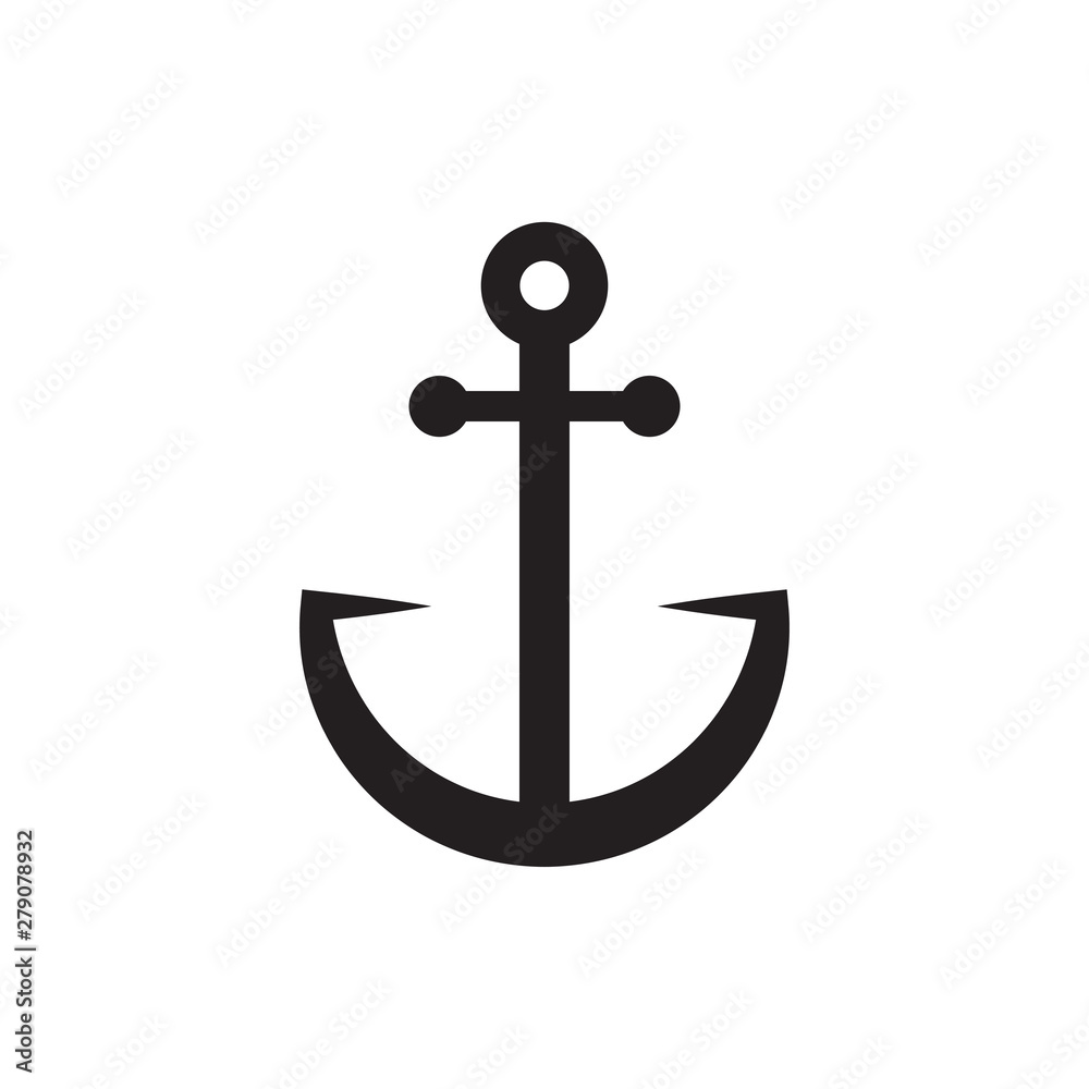 Anchor icon graphic design template vector illustration Anchor icon graphic design template vector illustration