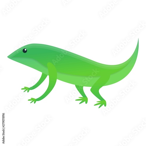 Home lizard icon. Cartoon of home lizard vector icon for web design isolated on white background