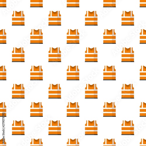 Safety vest pattern seamless vector repeat for any web design