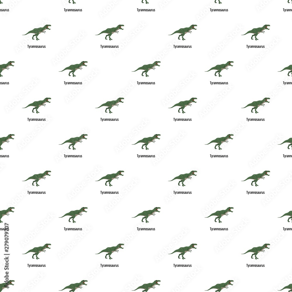 Tyrannosaurus pattern seamless vector repeat for any web design Tyrannosaurus pattern seamless vector repeat for any web design
