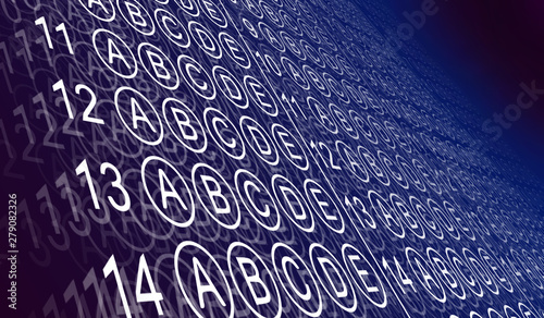 quiz test background