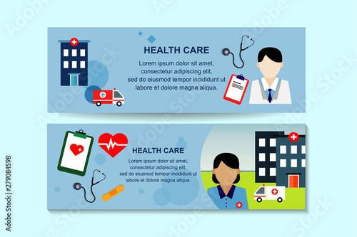 health care banner design