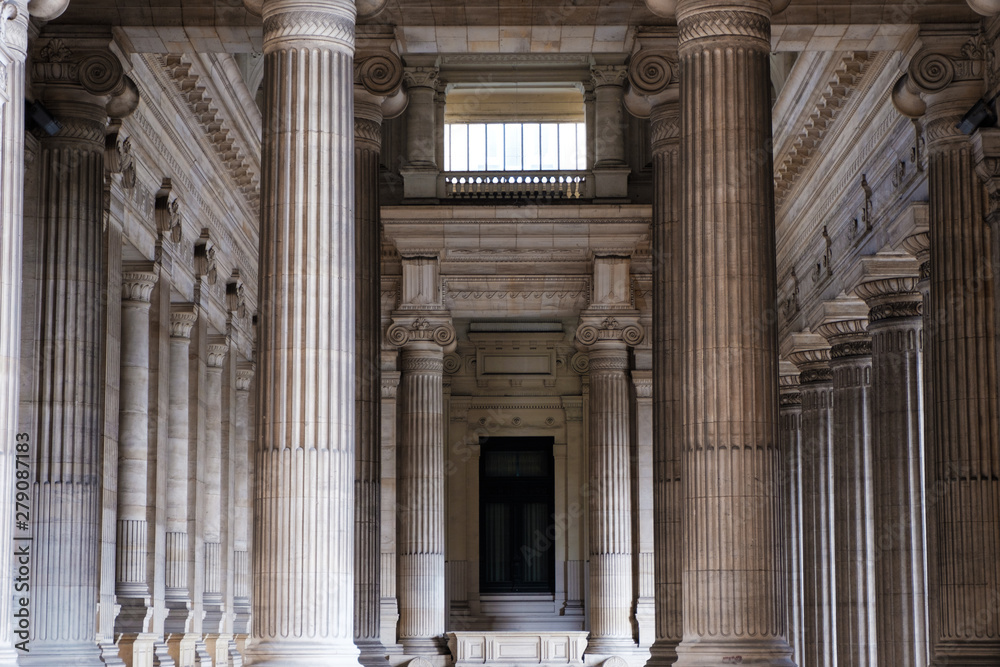 Obraz premium Law Courts of Brussels interior