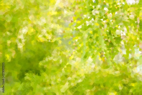 Abstract background, Abstract yellow and green background with triangles filters, can using for background.