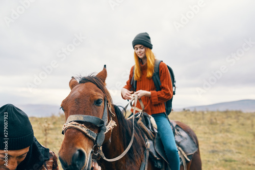 young girl riding a horse © SHOTPRIME STUDIO