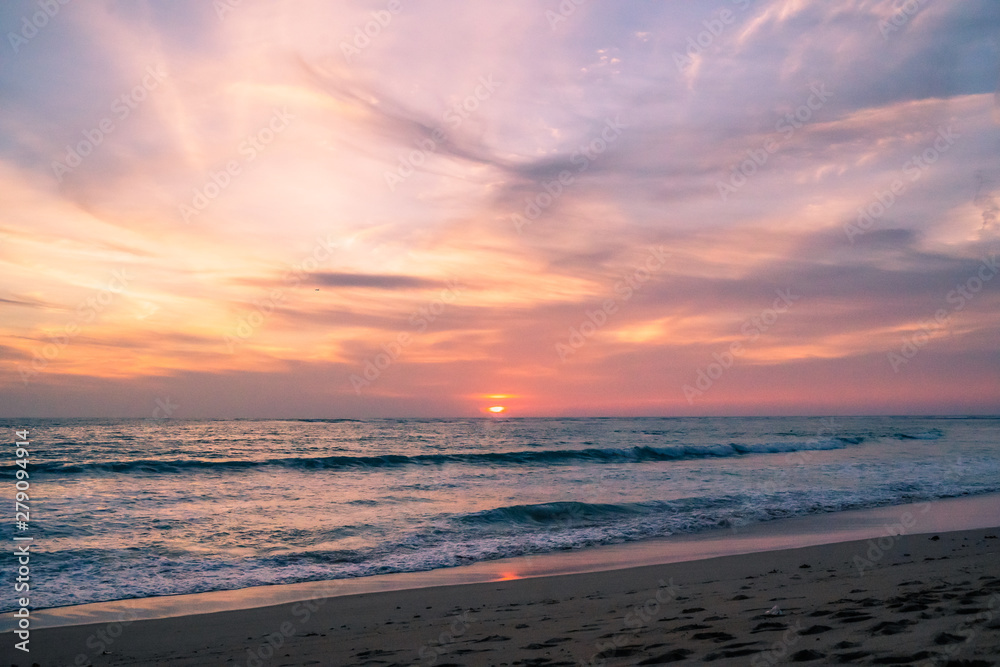 The sea and the light is very beautiful. Sunset Phuket Beach Thailand The sea and the light is very beautiful. Sunset Phuket Beach Thailand