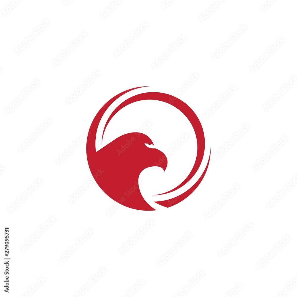 Falcon Eagle Bird Logo Template Falcon Eagle Bird Logo Template