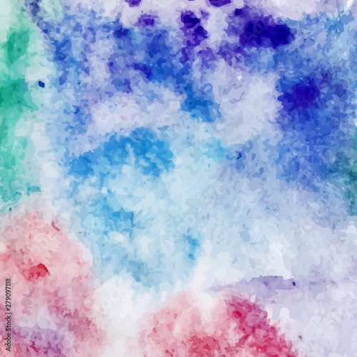 Abstract backdrop imitation of watercolor