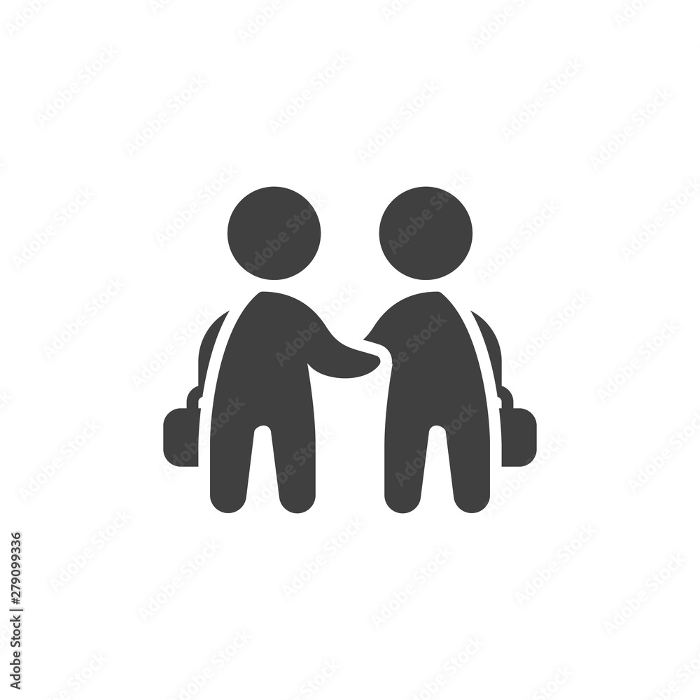 Two businessman handshake vector icon. Deal filled flat sign for mobile concept and web design. Partnership agreement glyph icon. Symbol, logo illustration. Vector graphics Two businessman handshake vector icon. Deal filled flat sign for mobile concept and web design. Partnership agreement glyph icon. Symbol, logo illustration. Vector graphics
