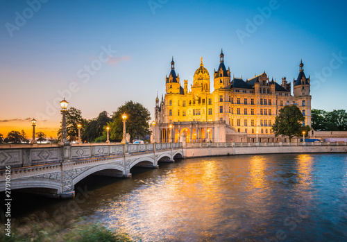 Schwerin palace or Schwerin Castle, northern Germany. © Anibal Trejo