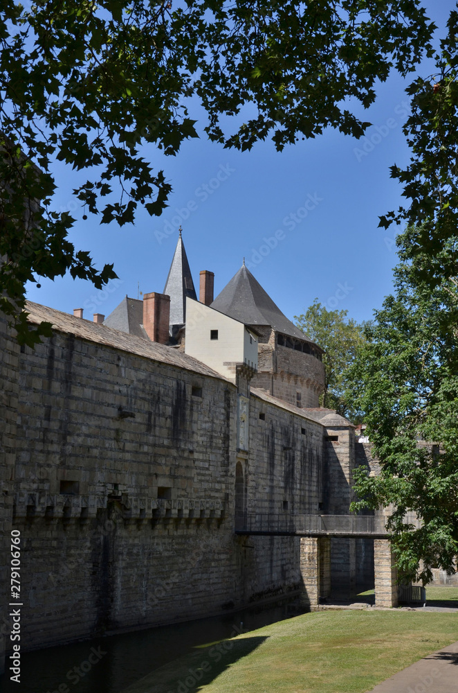 Nantes castel, France
