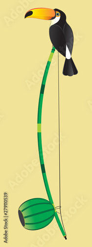 Berimbau and Toucan