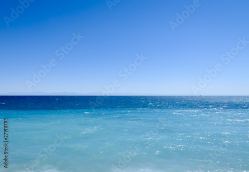 Blue sea