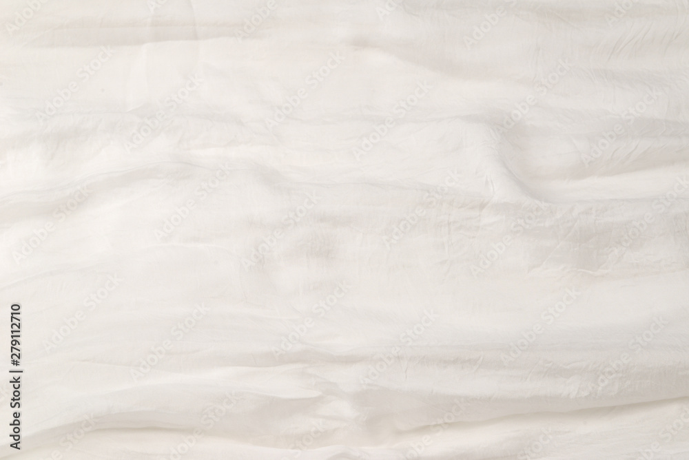 Soft smooth white silk fabric background. Fabric texture. Soft smooth white silk fabric background. Fabric texture.