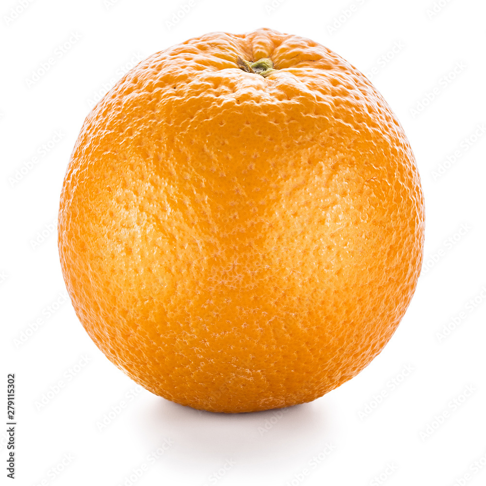 Orange fruit isolated - obrazy, fototapety, plakaty 
