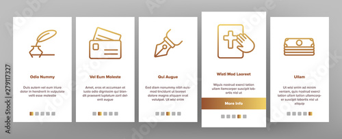 Judgement, Court Process Vector Onboarding Mobile App Page Screen. Judgement, Trial Procedure Linear. Legal Accusation, Litigation. Crime Investigation, Verdict, Indictment Oars Illustrations