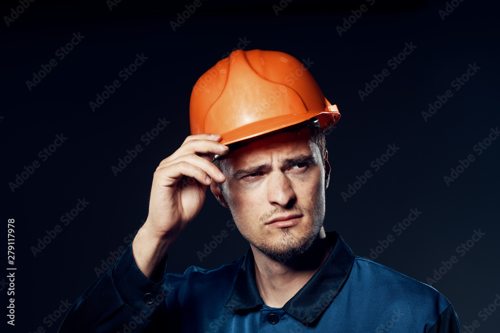 portrait of a construction worker portrait of a construction worker