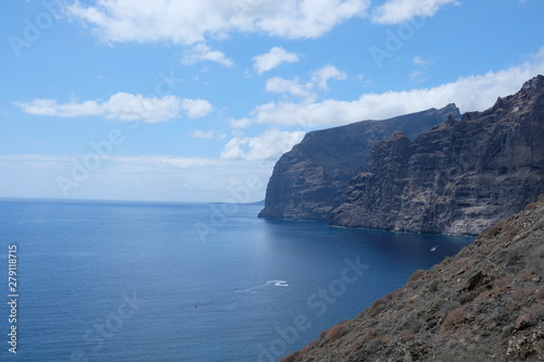 The Giants cliffs from Tenereife, Canary Islands (SPAIN)