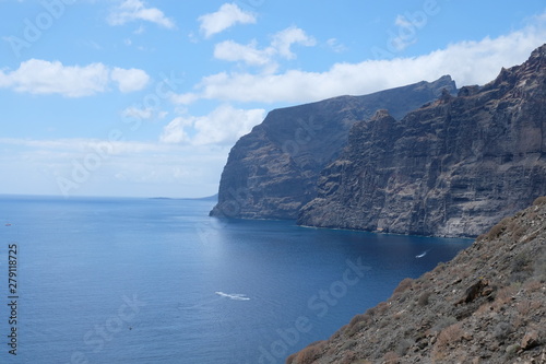 The Giants cliffs from Tenerife, Canary Islands (SPAIN)
