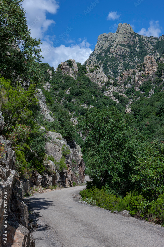Gorge d'Heric Mons la Trivalle Languedoc France 