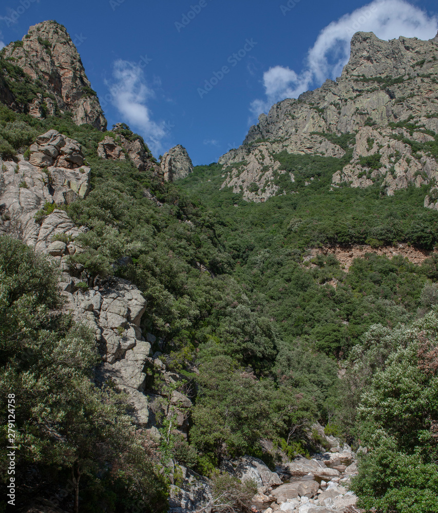 Mons la Trivalle Languedoc France Gorge d'Heric