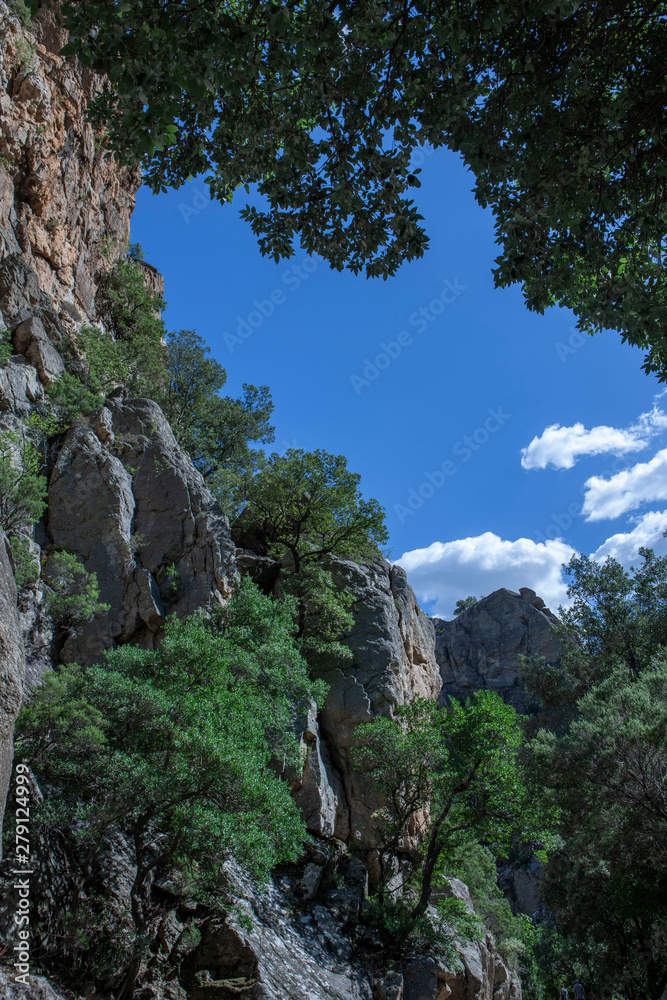 Mons la Trivalle Languedoc France Gorge d'Heric