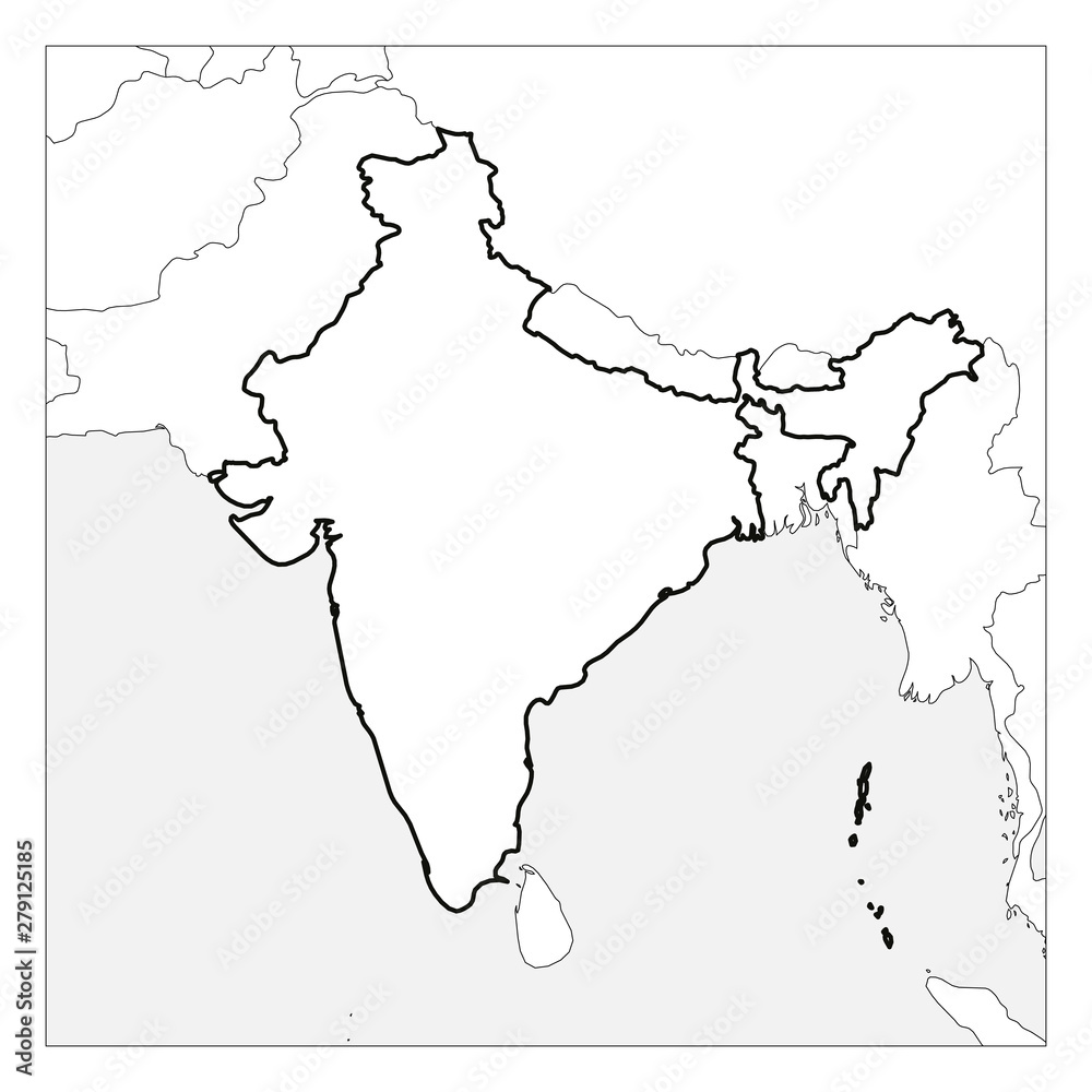 what countries neighbor of india