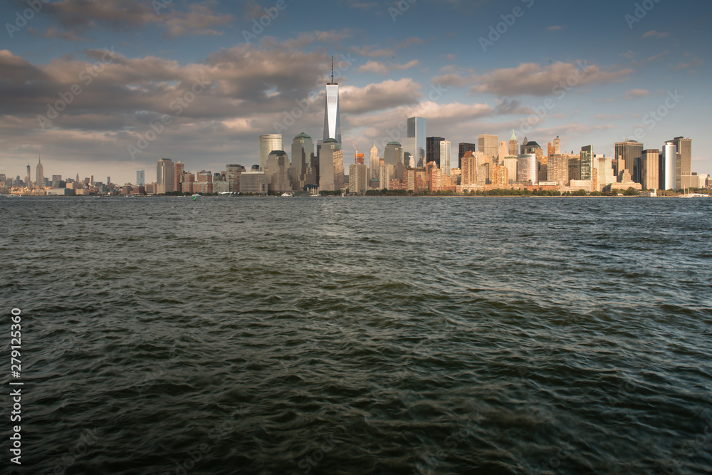 A view of Lower Manhattan from Liberty State Park